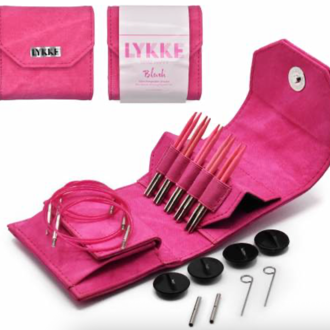 Lykke- Small interchangeable Circular Needle Set- 3.5 inch (5 needles US3-7)