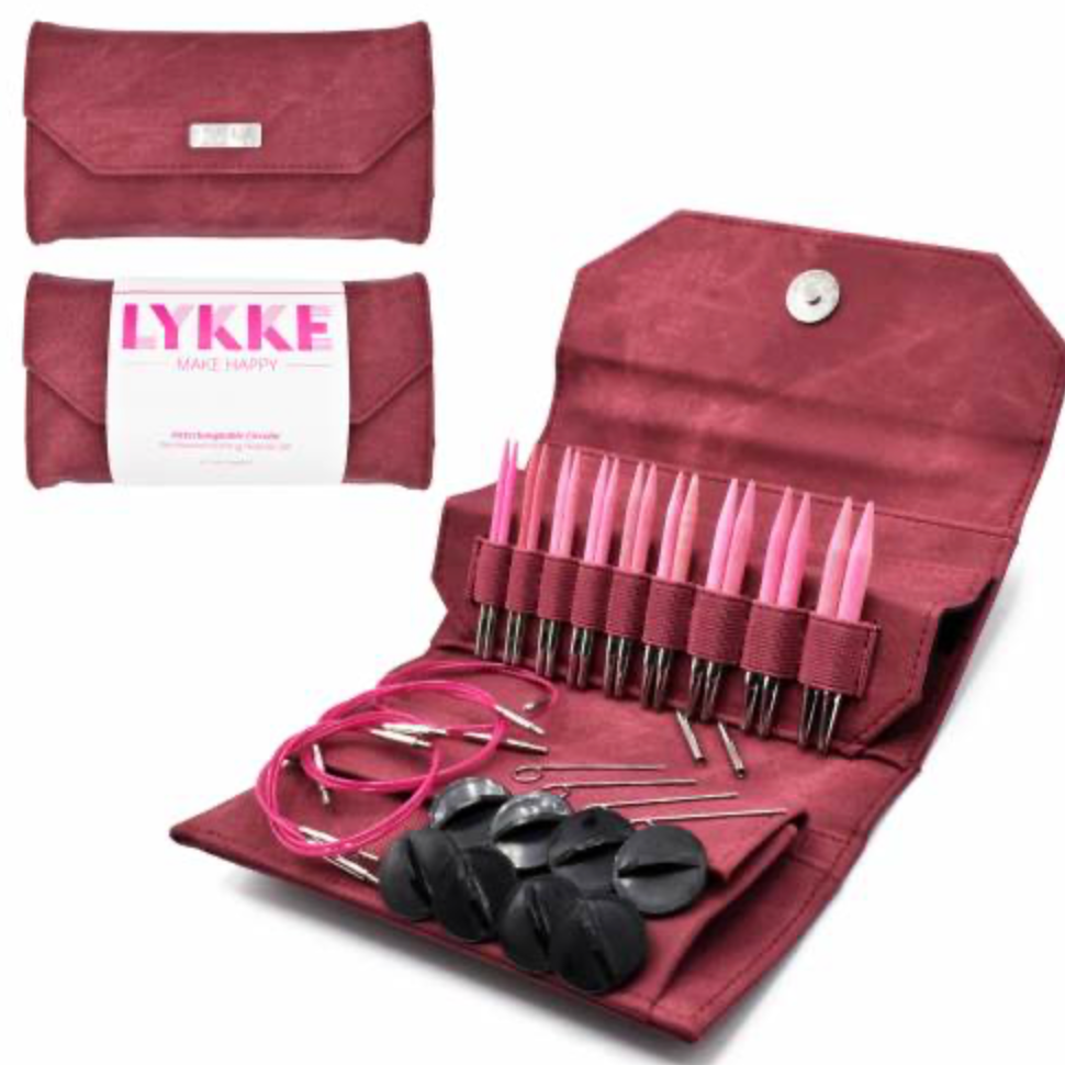 Lykke- interchangeable Circular (3.5 inch needle) (9 needles/ US3-10 1/2)