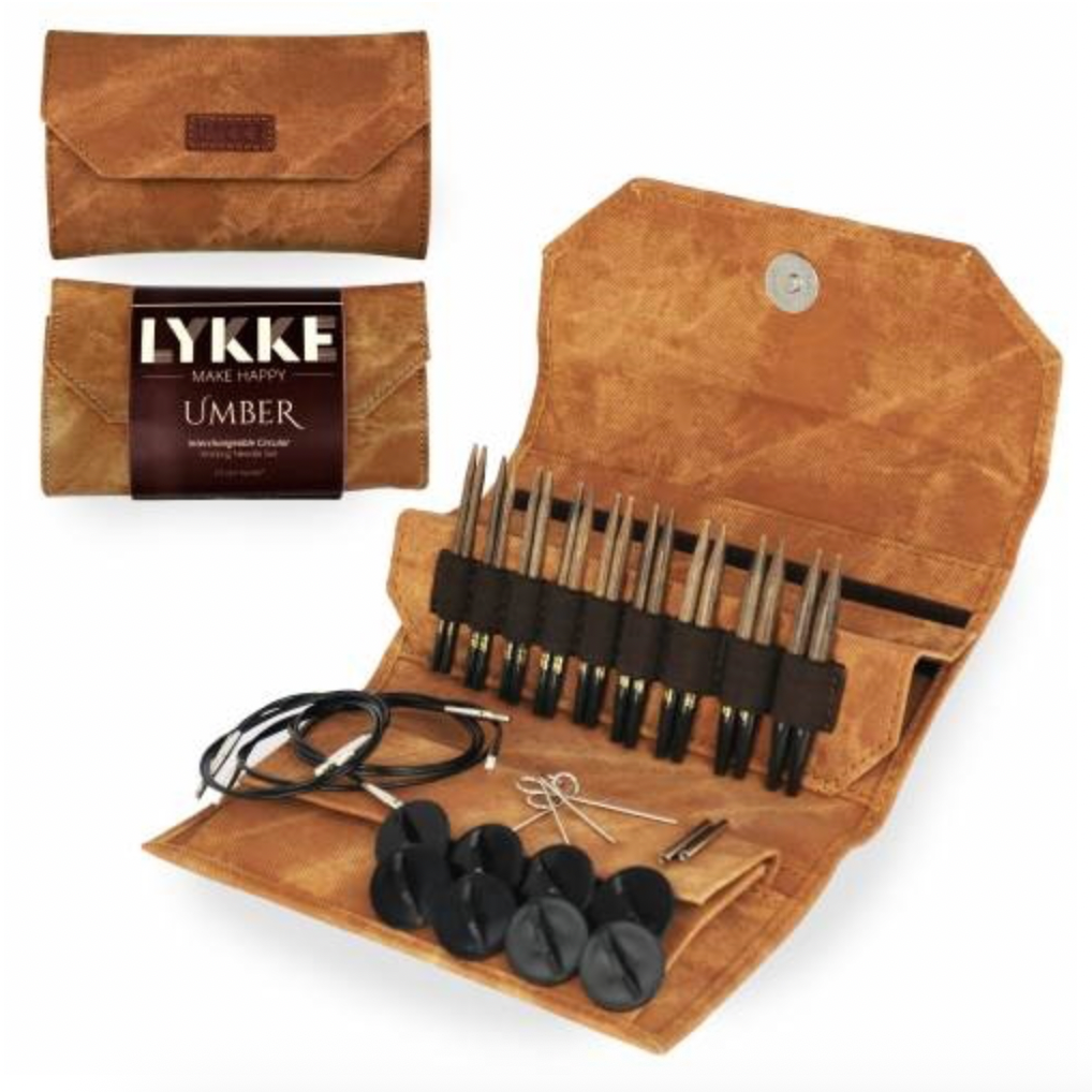 Lykke- interchangeable Circular (3.5 inch needle) (9 needles/ US3-10 1/2)