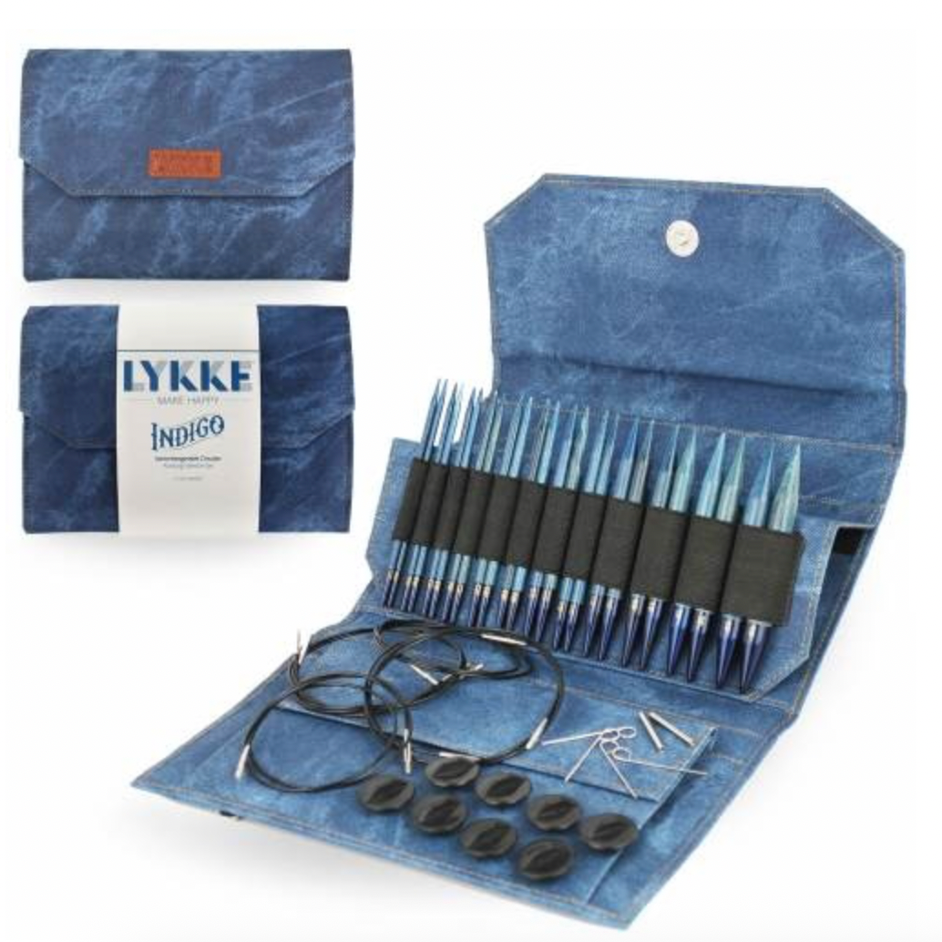 Lykke- interchangeable Circular (3.5 inch needle) (9 needles/ US3-10 1/2)