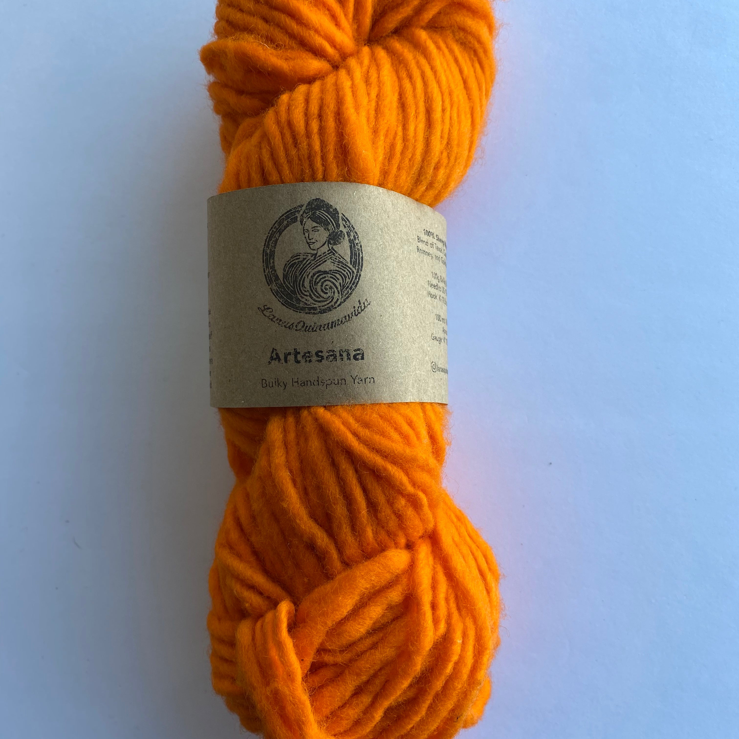 Artesana-LanasQuinamavida - Chunky Hand Spun Yarn