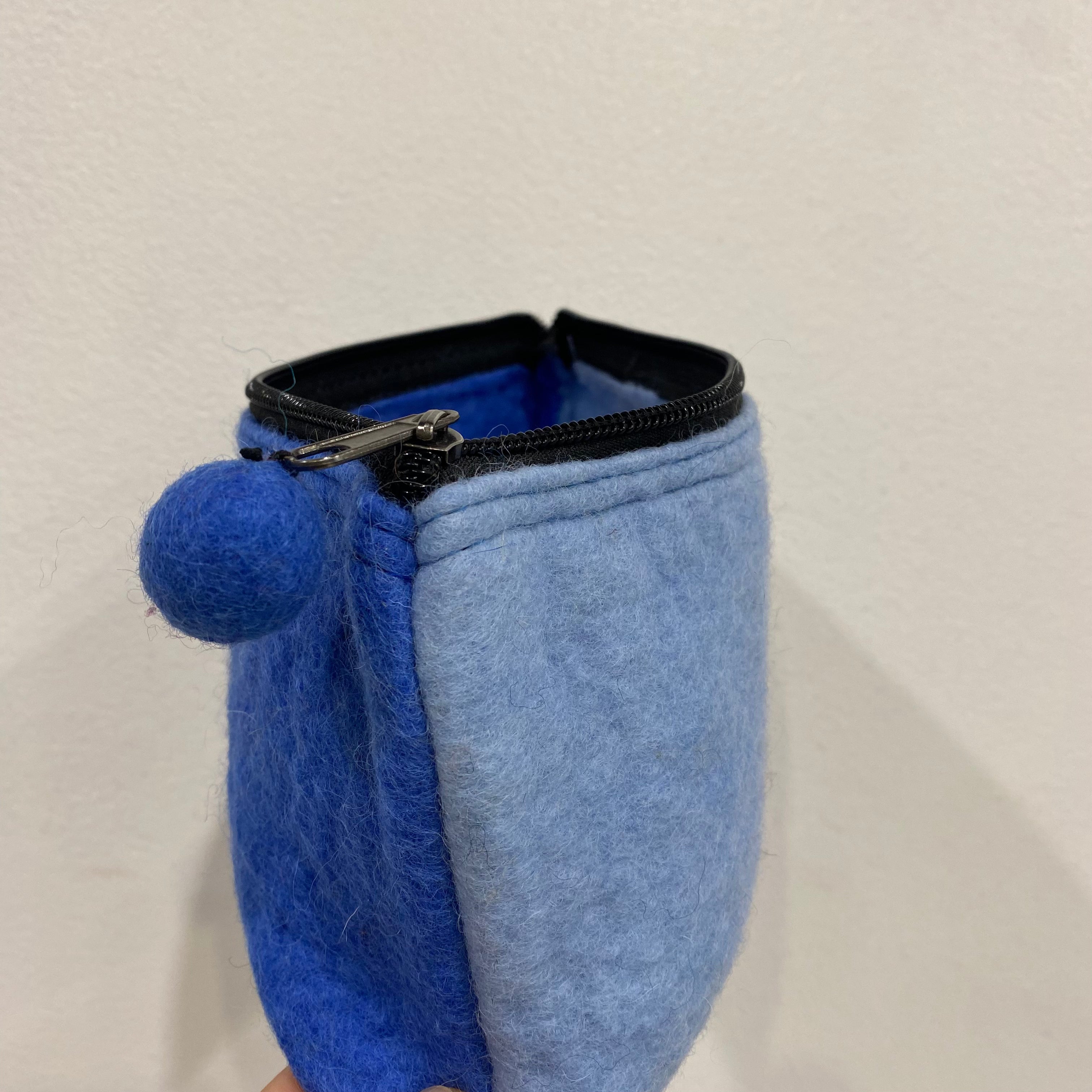 Fibres of Life - Two-Tone Zip Pouch. Bag