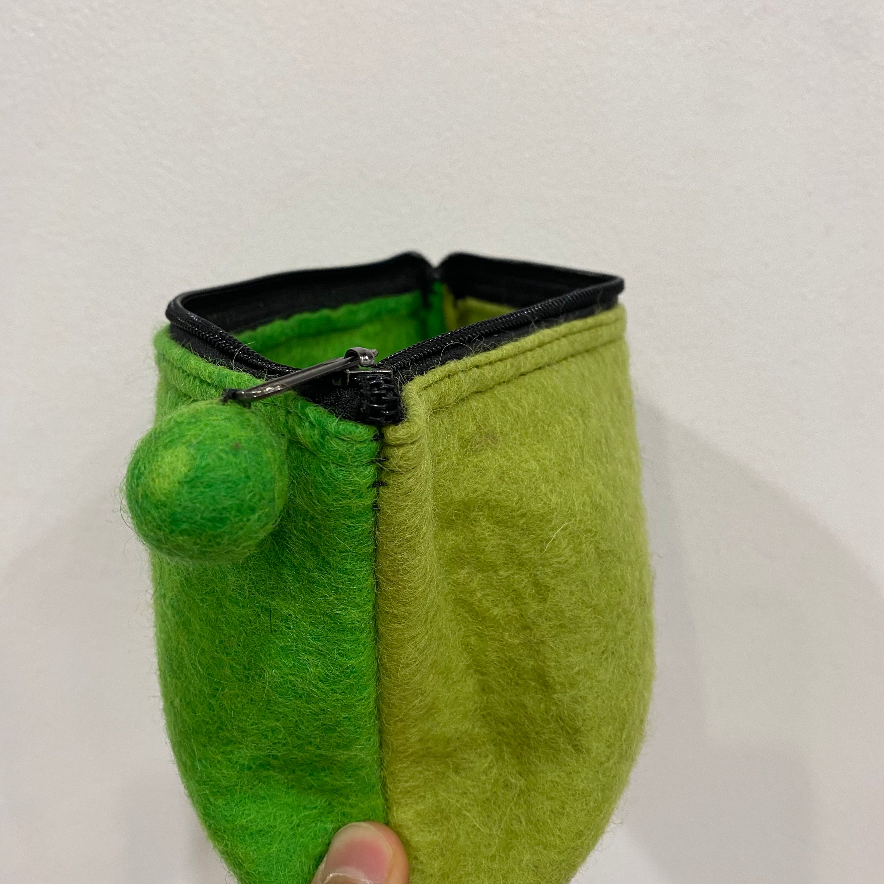 Fibres of Life - Two-Tone Zip Pouch. Bag