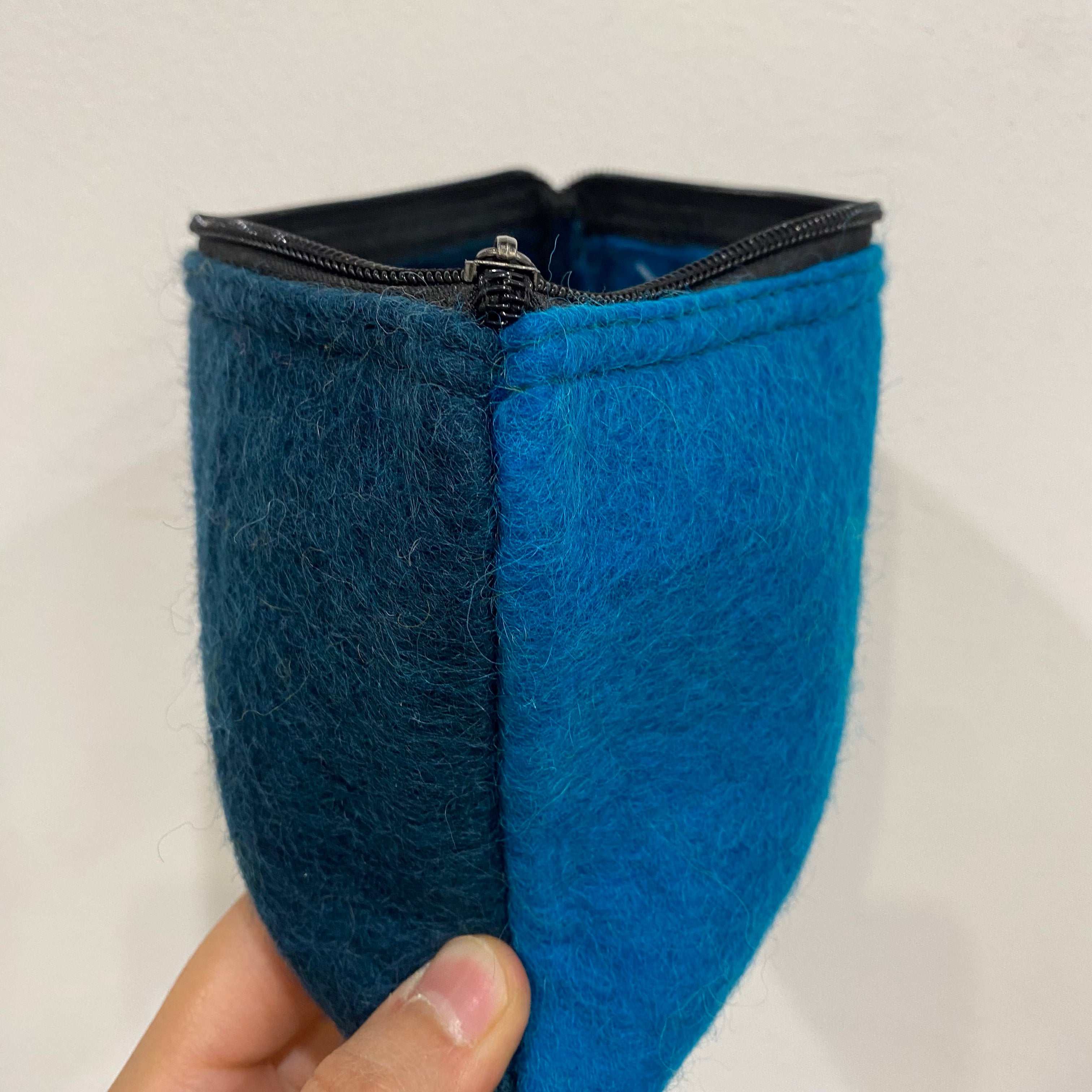 Fibres of Life - Two-Tone Zip Pouch. Bag