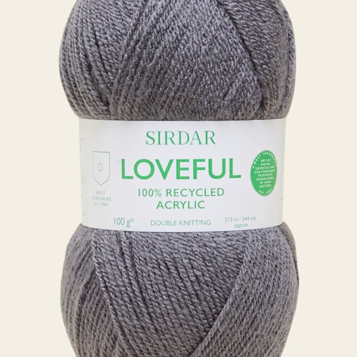 Sirdar, LOVEFUL 100% Recycled Acrylic Yarn