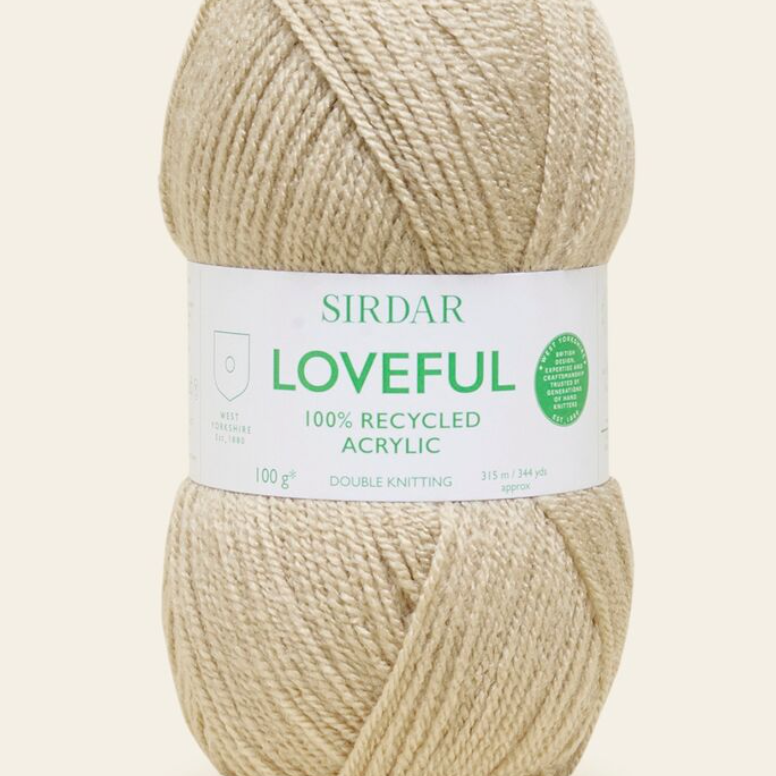 Sirdar, LOVEFUL 100% Recycled Acrylic Yarn