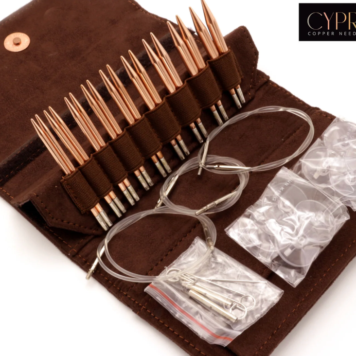 Lykke- Interchangeable Circular (5 inch needle) (12 needles)