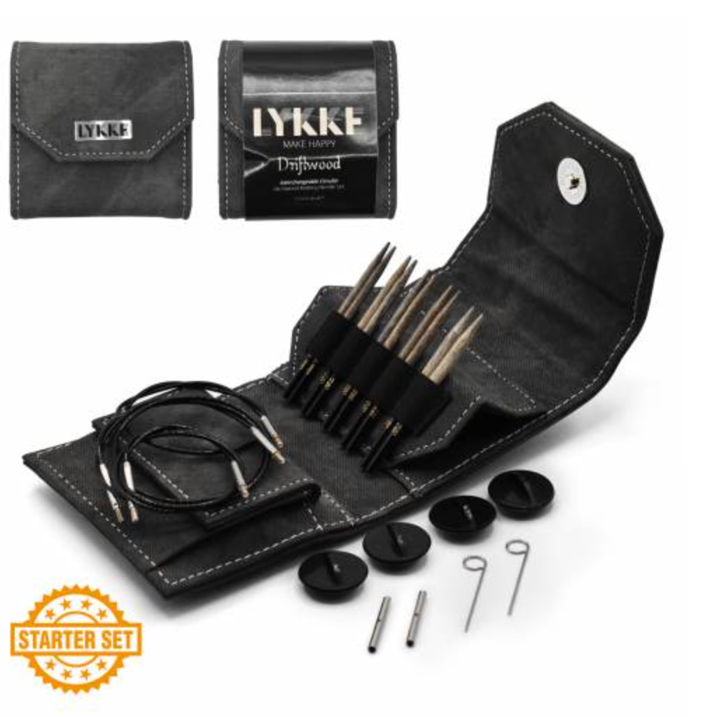 Lykke- Small interchangeable Circular Needle Set- 3.5 inch (5 needles US3-7)