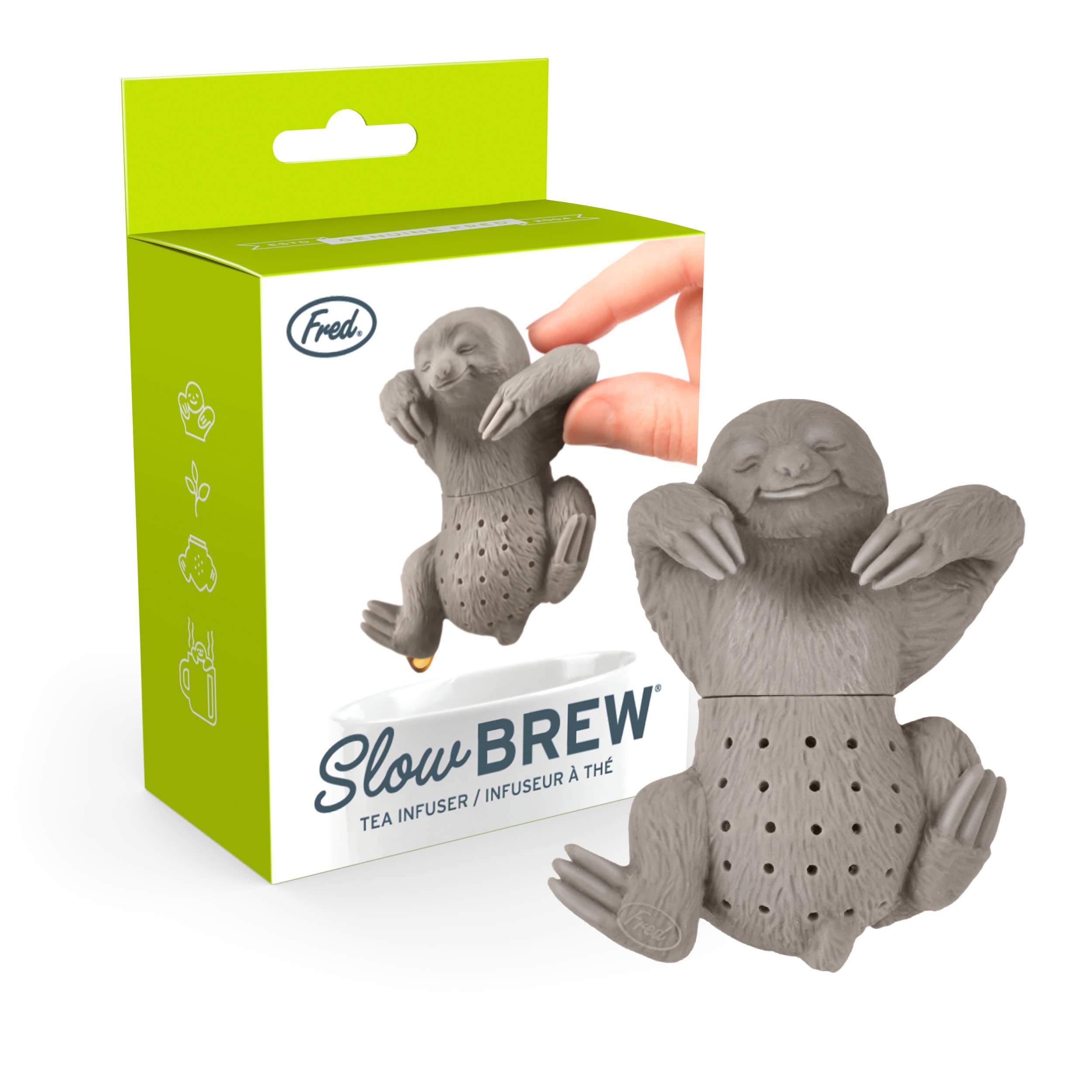 Slow Brew - Sloth Tea Infuser – Knitting Hive