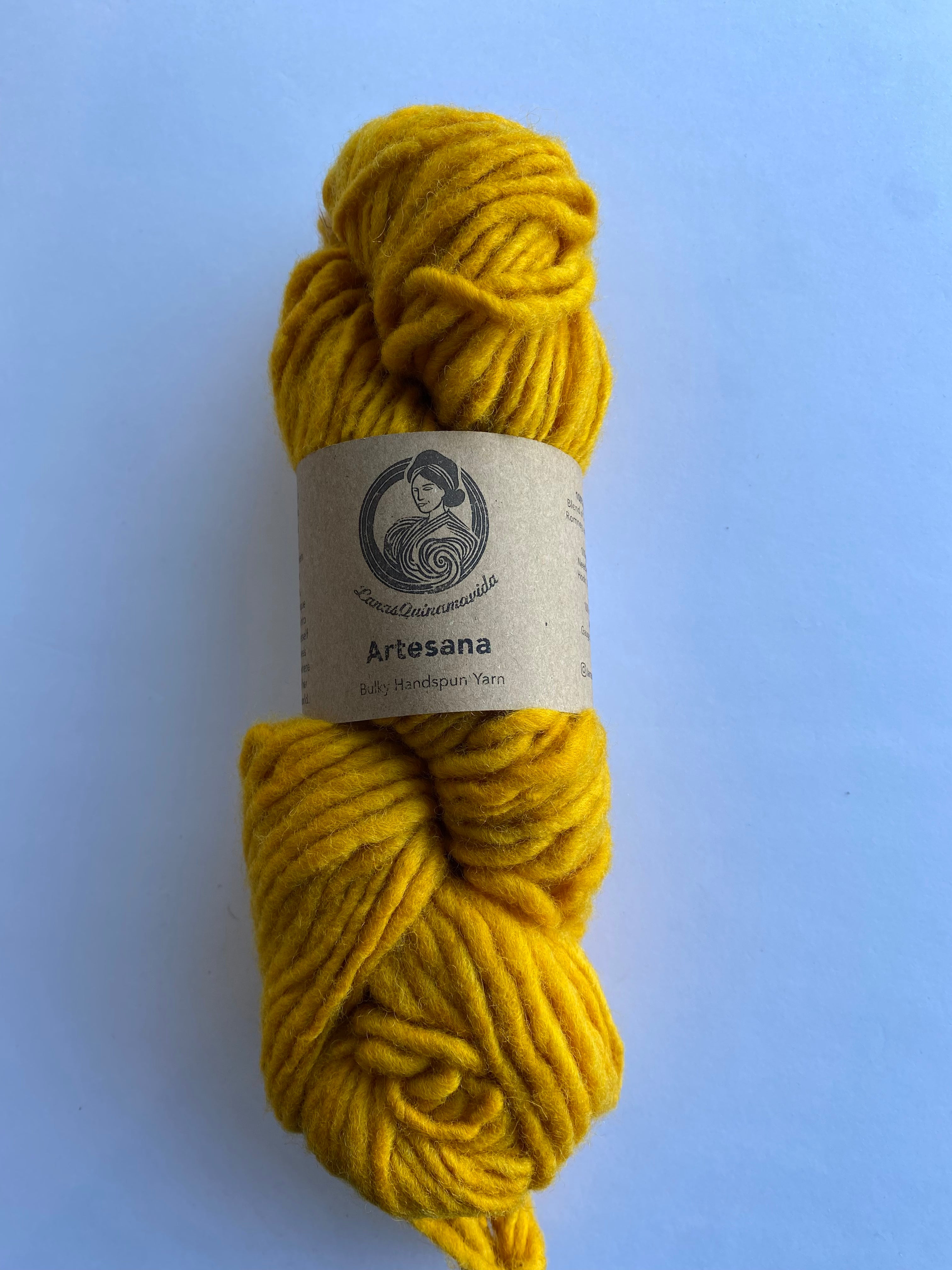 Artesana-LanasQuinamavida - Chunky Hand Spun Yarn