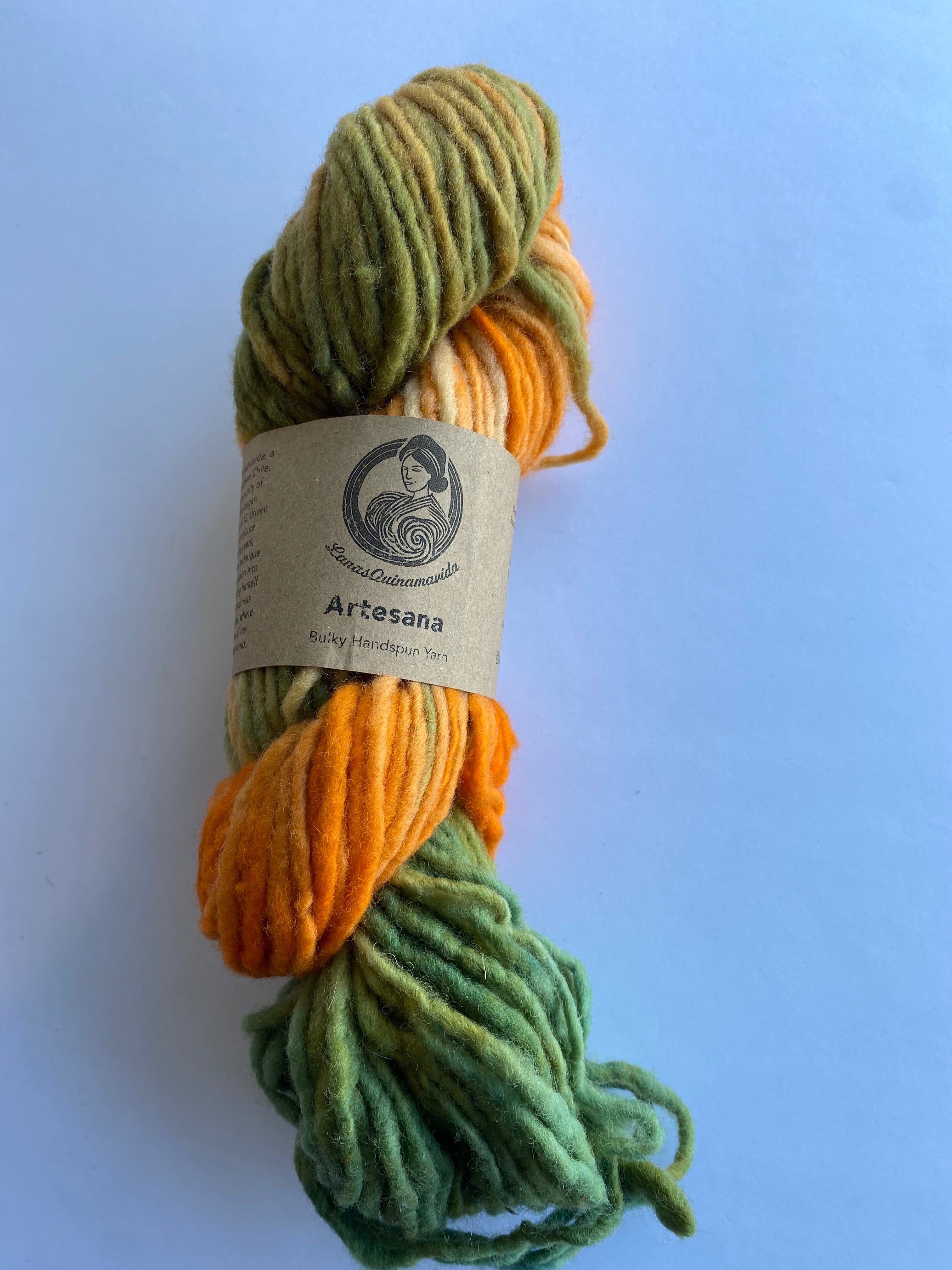 Artesana-LanasQuinamavida - Chunky Hand Spun Yarn