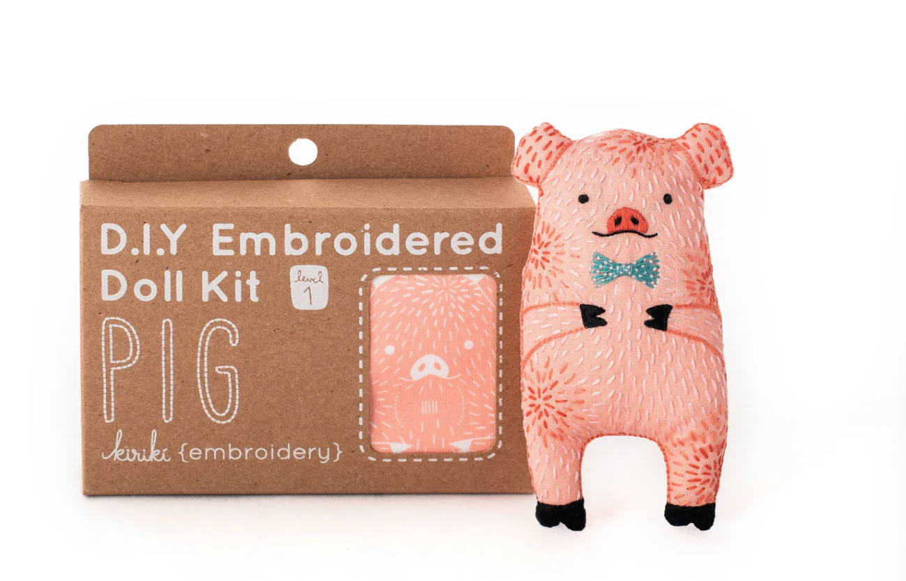 Kiriki Press DIY - Embroidered Doll