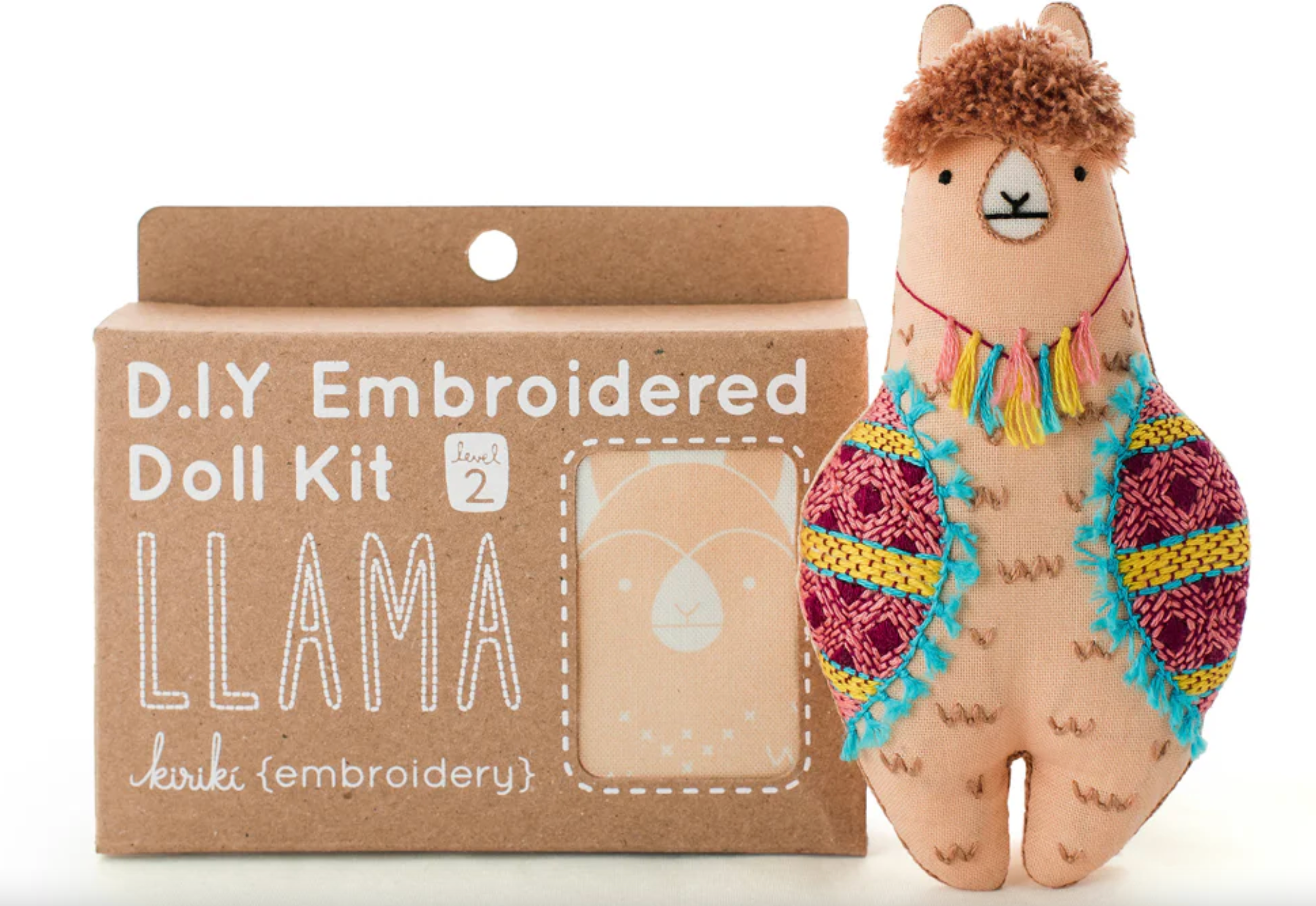 Kiriki Press DIY - Embroidered Doll