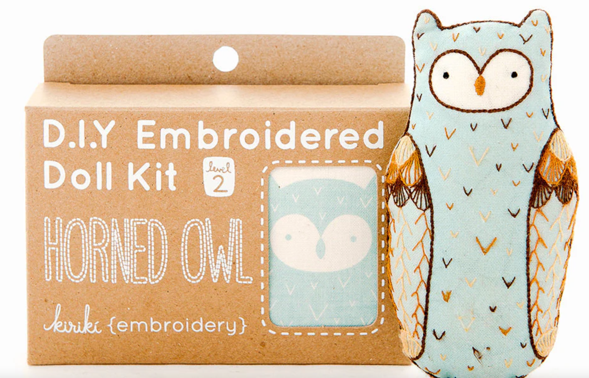 Kiriki Press DIY - Embroidered Doll