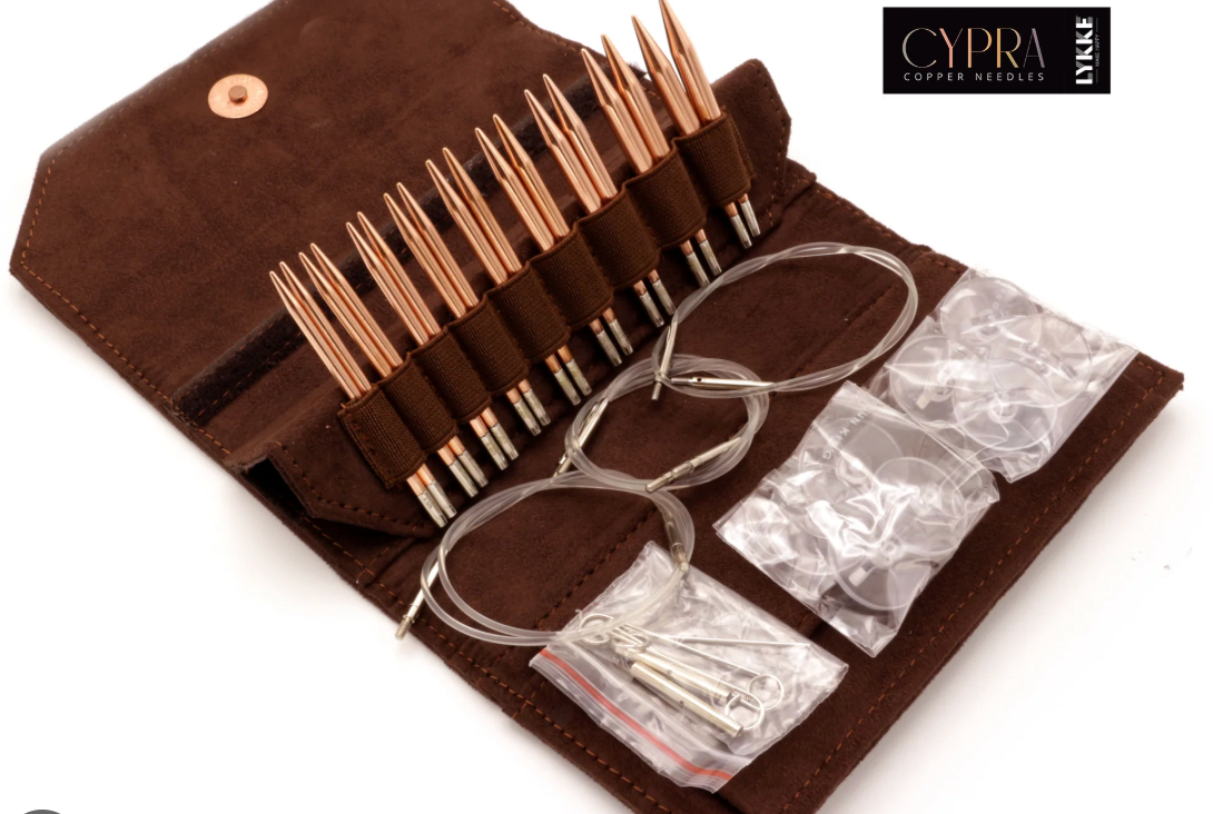 Lykke- Interchangeable Circular (5 inch needle) (12 needles)