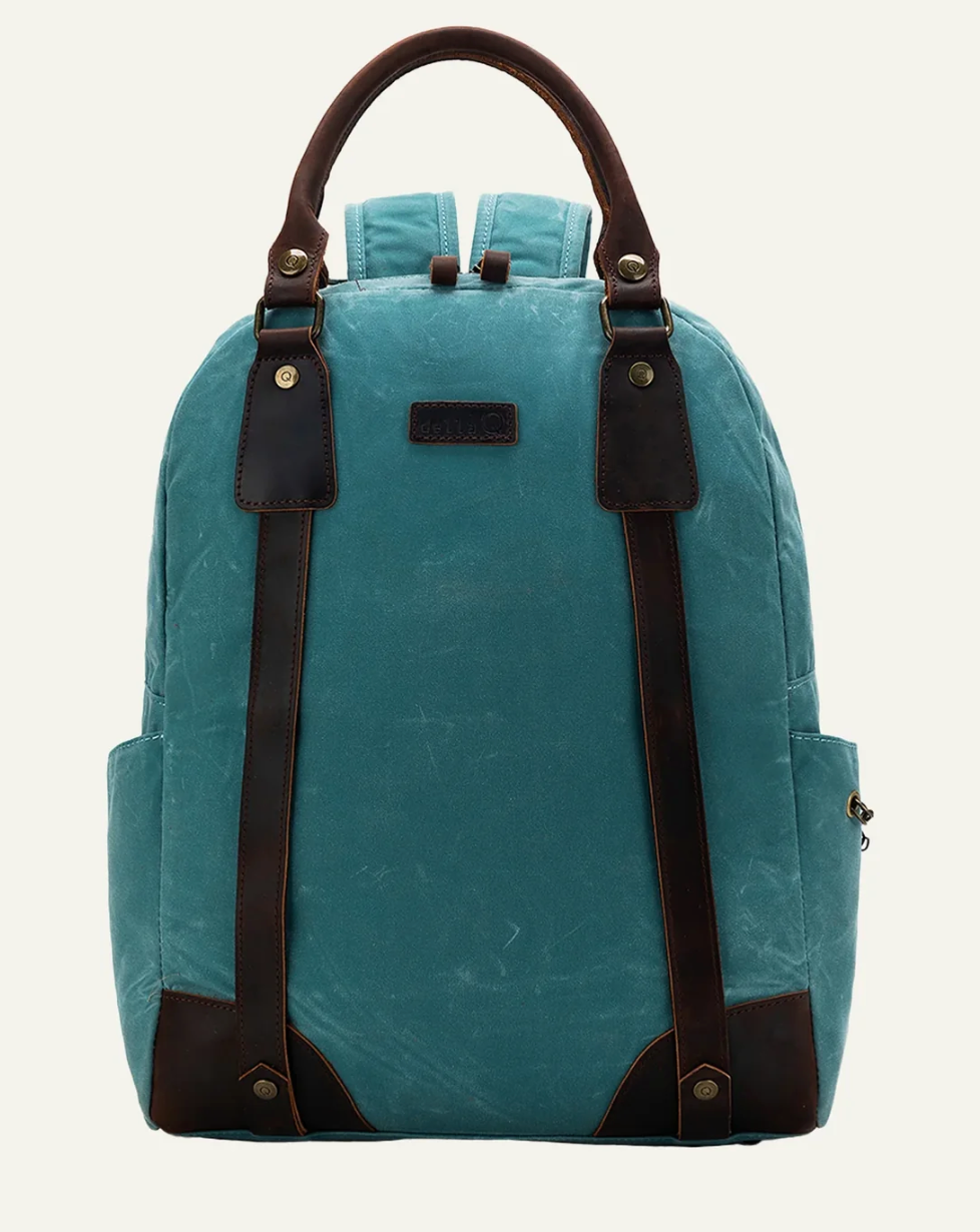Della Q - Maker's Canvas Backpack