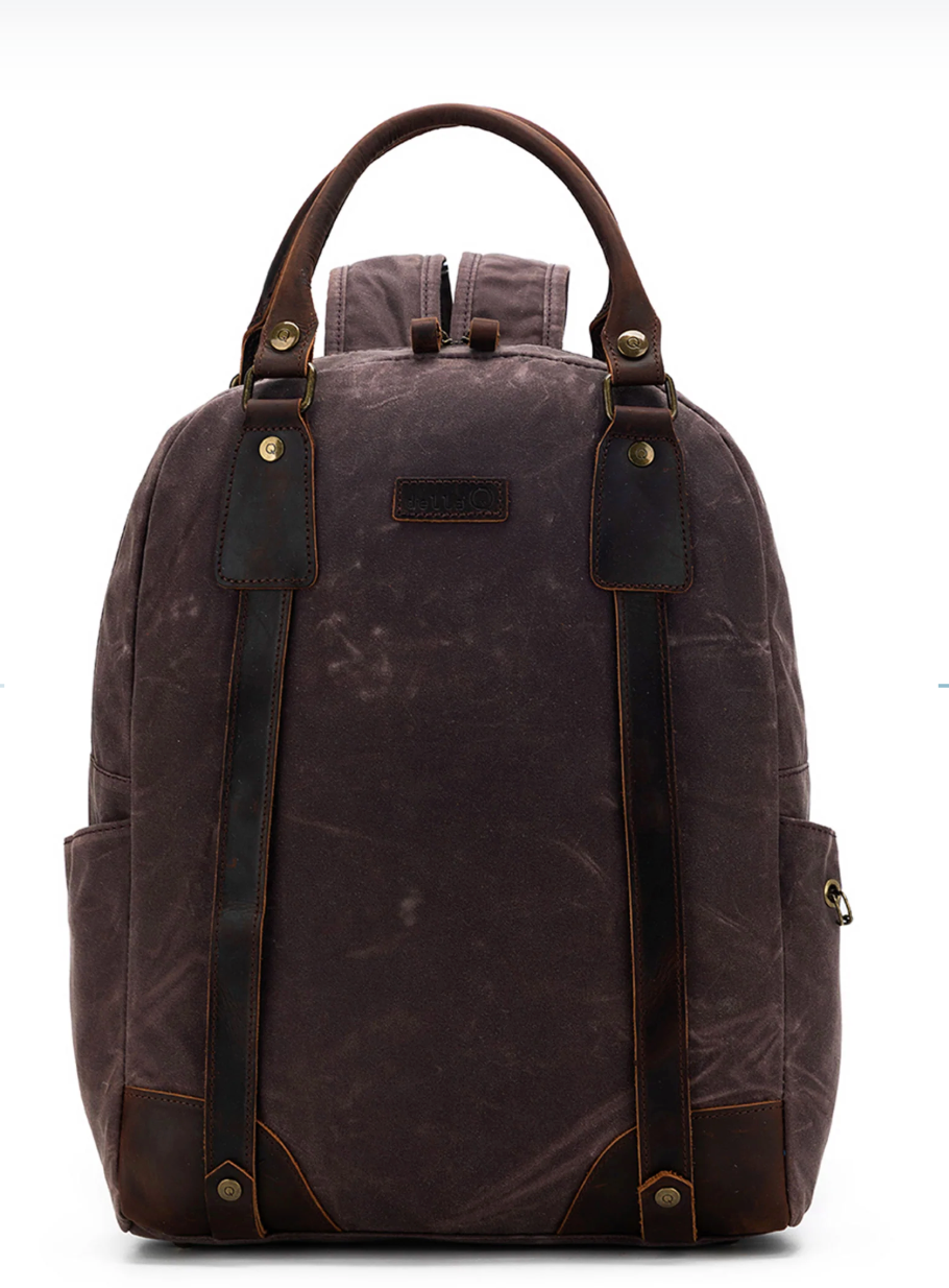 Della Q - Maker's Canvas Backpack